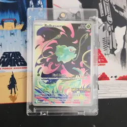 Pokemon Bulbasaur Me01 Mega Evolution 133/132 Illustration Rare Holo 80HP - Image 1