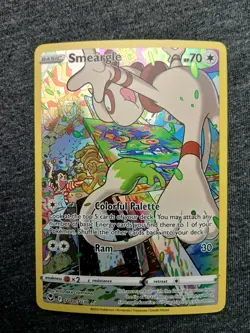 Pokemon TCG Smeargle TG10/TG30 Silver Tempest Trainer Gallery Full Art Holo NM - Image 1