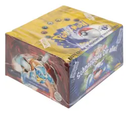 Pokemon TCG Base Set 1st Edition Booster Box German 1999 Wizards of the Coast - Image 1