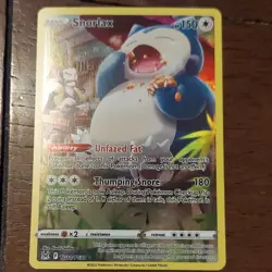 Pokemon Snorlax TG10/TG30 Lost Origin Ultra Rare Full Art Holo HP150 - Image 1
