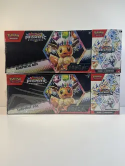 Sam’s Club Pokemon Prismatic Evolutions Surprise Box & Booster Bundle X2 - Image 1