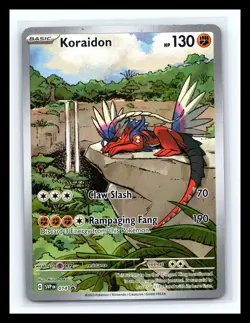 💥 Pokemon Koraidon SVP 014 Scarlet & Violet ETB Holo Black Star Promo - Image 1