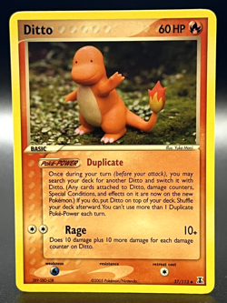 Ditto (Charmander) 37/113 Delta Species 2005 Vintage Pokemon TCG - NM! - Image 1
