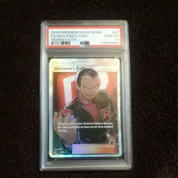 PSA 10 - Giovanni's Exile 67/68 - Hidden Fates - Pokemon TCG - Gem Mint 10 - Image 1