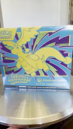 POKEMON CENTER EXCLUSIVE Ascended Heroes ETB New FACTORY SEALED NEW - Image 2