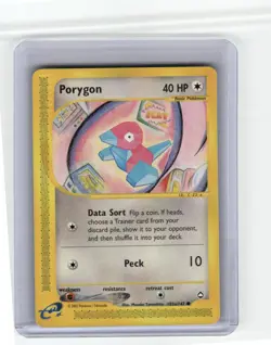 Porygon (103a) Aquapolis Common Pokemon Near Mint or Better - Image 1
