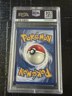 Pokemon TCG Base Set Shadowless Dragonair 1st Edition Rare PSA 5 18/102 - Image 2