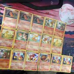 Pokemon Vintage Charmander And Charmeleon Lot Of 16 - Image 1