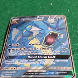 Pokemon Gyarados GX Full Art Ultra Rare Holo 240 HP Sm-Crimson Invasion 101/111 - Image 1