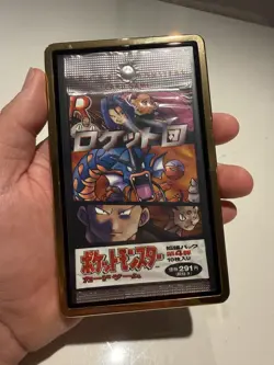 Booster Pokemon Japonais "Team Rocket". 291 yen. 1997 - Image 1