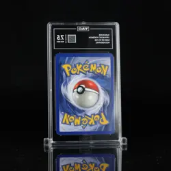 Pokemon TCG Alakazam Base Set Holo Card 1/102 TAG 7.5 - Image 2