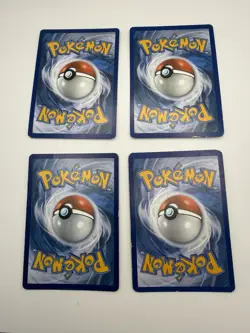 Pokemon Set Of 4 TGC Cards, Snorlax GX, Mewtwo GX, Dragonite, Raquaza EX - Image 2