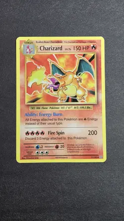Charizard 11/108 Evolutions Holo 150 HP Pokemon Card Pokemon TCG English - Image 1