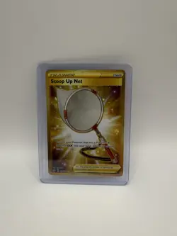 Pokemon Card Scoop Up Net 207/192 Rebel Clash Gold Secret Rare Near Mint - Image 1