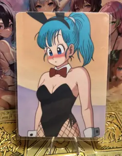 Double Sided Beautiful Waifu Matte Card Goddess Story CCG Anime Manga Waifu - Image 1