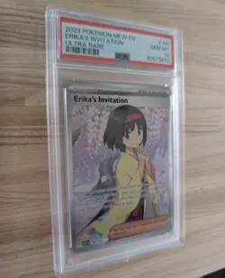 Pokemon Erika's Invitation Full Art Trainer Card PSA 10 Gem Mint! - Image 2