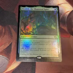 Ozolith, The Shattered Spire X1 Mtg March Of The Machine Nm Foil - Image 1