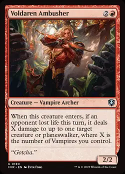 Voldaren Ambusher [Innistrad Remastered] Foil Near Mint - Image 1