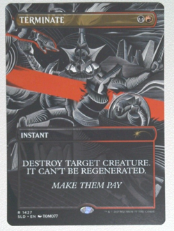 Terminate R Secret Lair Drop Series 1427 NM - Image 1