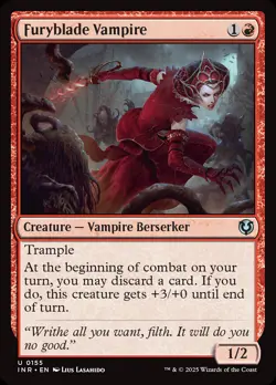 Furyblade Vampire [Innistrad Remastered] Foil Near Mint - Image 1