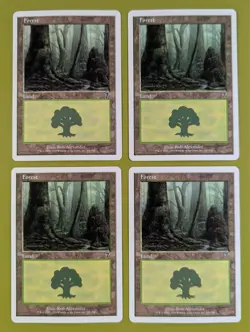 Forest (329) x4 Seventh Edition 7th 4x Magic the Gathering MTG - Image 1