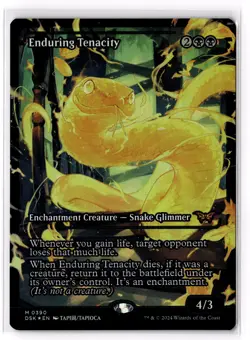 Enduring Tenacity (Showcase) 390 Duskmourn: House of Horror Foil NM - Image 1
