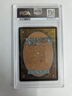 MTG FOIL MARVEL RARE Galvanic Blast featuring Iron Man PSA GRADE 10 - Image 2