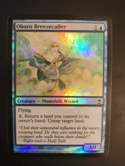 MTG Oboro Breezecaller Foil Near Mint - Image 1