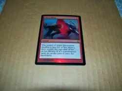 MTG Magic 1x Foil Chaos Warp Commander Arsenal NM (See Pictures) - Image 1