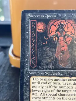 Magic The Gathering Arabian Nights Sorcerous Queen - Image 2