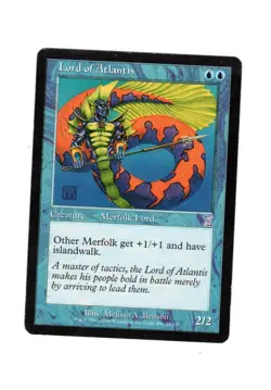 LORD of ATLANTIS Magic Time SHIFTED MTG - Image 1