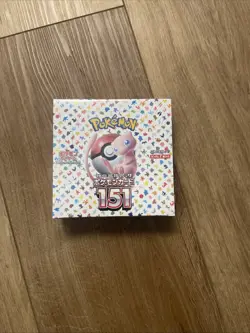 Pokemon Cards Booster Box [SV2A] Pokemon 151 Japanese FACTORY SEALED Shrink 4521329346038 - Image 1