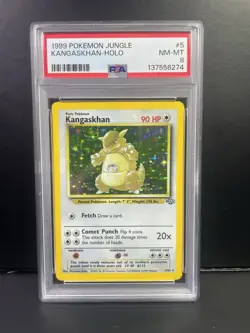 PSA 8 - 1999 POKEMON JUNGLE #5 KANGASKHAN-HOLO - Image 2