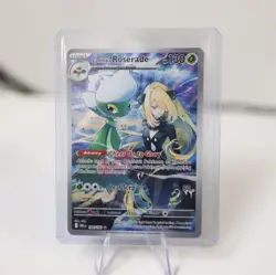 Pokemon Cynthia's Roserade Sv10 Destined Rivals Illustration Rare Holo 184/182 - Image 1