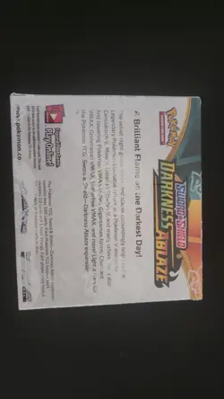Pokemon TCG: Sword & Shield Darkness Ablaze Booster Box English 2020 - Image 2