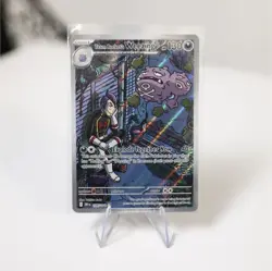 Pokemon Team Rocket's Weezing Sv10 Destined Rivals Illustration Rare Holo 199 - Image 1