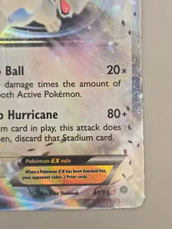 Lugia EX 68/98 LP/EX -Ultra Rare Pokemon Card- Ancient Origins (7) - Image 4