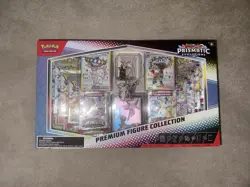 Pokemon TCG Prismatic Evolutions Premium Figure Collection New Sealed - DAMAGE - Image 1