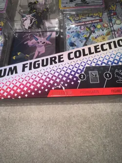 Pokemon TCG Prismatic Evolutions Premium Figure Collection New Sealed - DAMAGE - Image 3