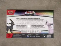 Pokemon TCG Prismatic Evolutions Premium Figure Collection New Sealed - DAMAGE - Image 4