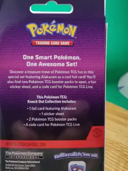 Pokemon TCG: Knock Out Collection- ALAKAZAM - Brand New / Factory Sealed 2025 - Image 5