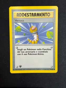 Pokemon Ventata 93/102 Set Base Prima Edizione Wizards ITA Carte Vintage - Image 1