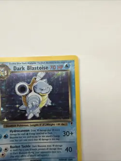 Pokemon TCG Dark Blastoise Holo Rare Legendary Collection 4/110 - Image 3