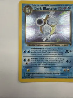 Pokemon TCG Dark Blastoise Holo Rare Legendary Collection 4/110 - Image 5
