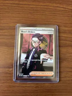 Pokemon Boss's Orders 256/217 Me: Ascended Heroes Ultra Rare Full Art - Image 1
