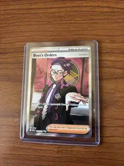 Pokemon Boss's Orders 256/217 Me: Ascended Heroes Ultra Rare Full Art - Image 2