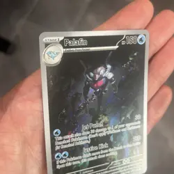 Pokemon TCG Palafin Scarlet & Violet: Paldean Fates 225/091 Illustration Rare - Image 5