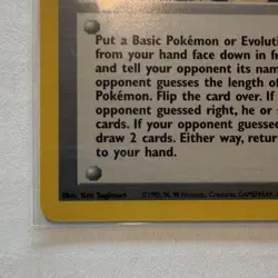 Pokemon Blaine's Quiz #1 Gym Challenge Trainer 97/132 Rare 2000 English - Image 3