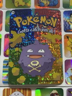 Pokemon Holo Vintage Pocket Monsters Vending Prism Sticker Nintendo collections - Image 5