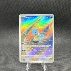 Pokemon Scarlet and Violet 151 Squirrel 170/165 Illustration Rare NM - Image 1